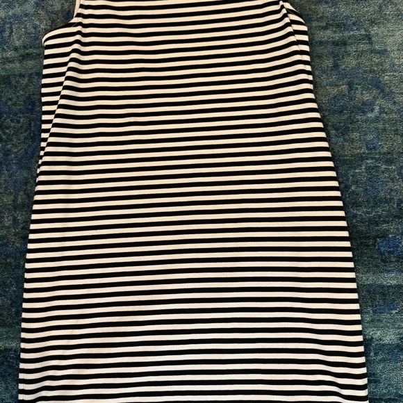 Kate Spade Broome Street Striped Sheath OfficeCore Dress Quiet Luxury Classic M - Picture 5 of 8